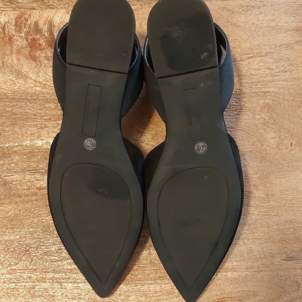Worthington Globe Black Suede Ballet Flats - Picture 6 of 7